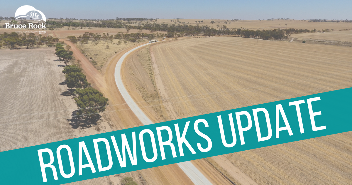 Roadworks - Bruce Rock - Narembeen Road
