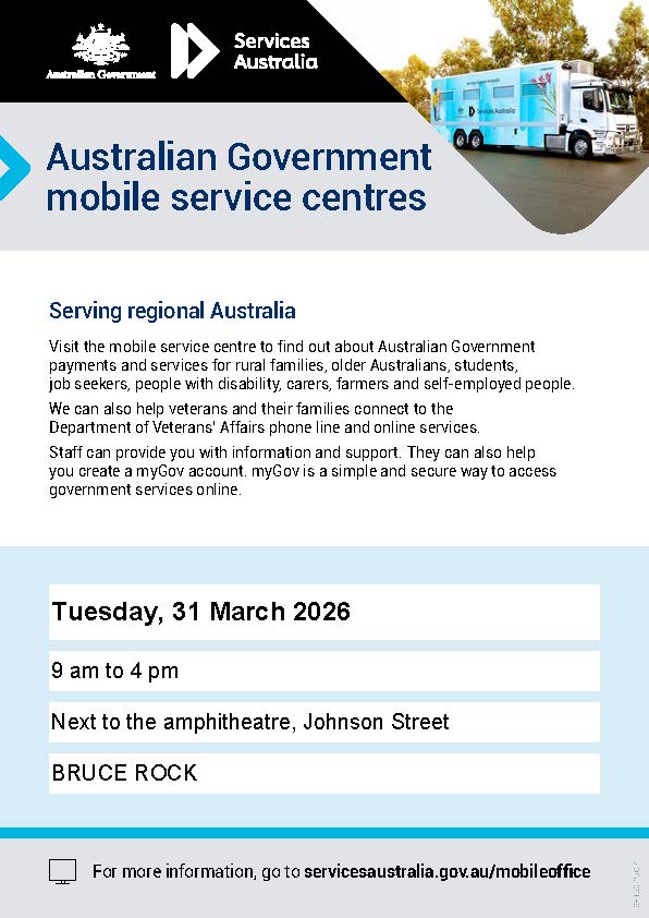 Australian Government Mobile Service Centre Visit