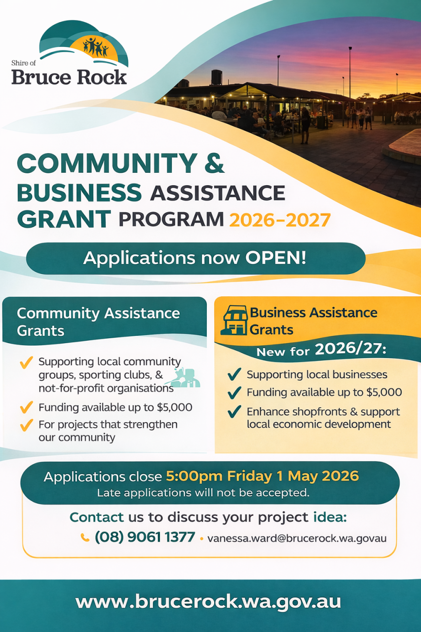 Community and Business Assistance Grant Applications Now Open