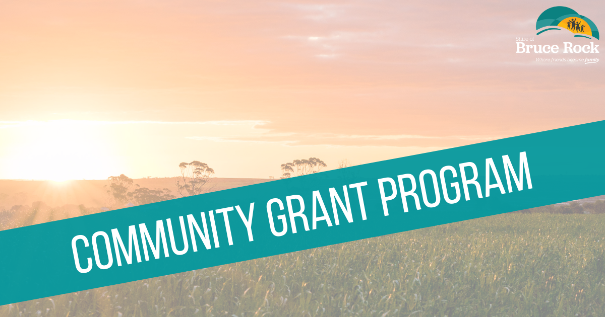 Community Grant Applications Now Open!